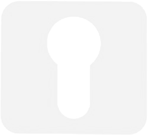 Xinnix cilinderrozet Closet - Wit
