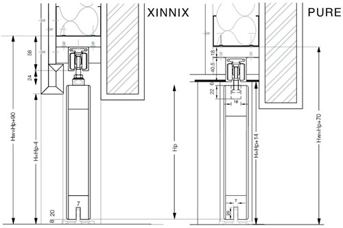 Xinnix en Pure afwerking X5 Wall